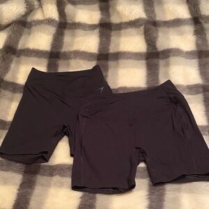 Gymshark Women's Black Athletic Shorts